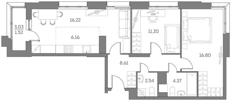3 ккв (Евро)