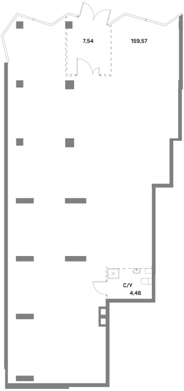 К. пом 171,6 м²