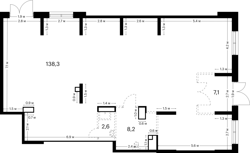 К. пом 156,2 м²