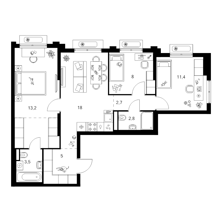 4 ккв (Евро)