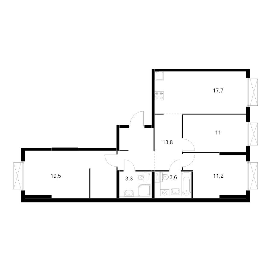 4 ккв (Евро)