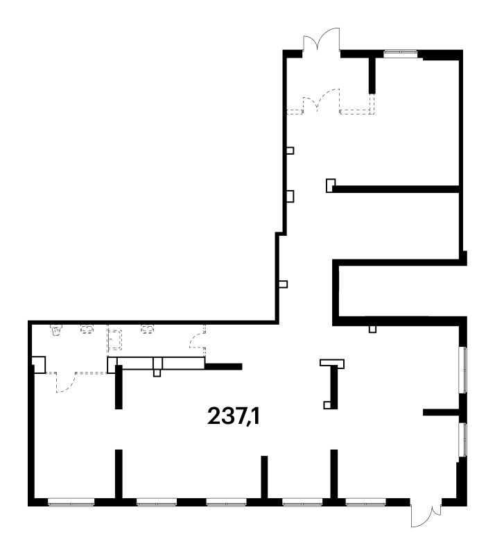 К. пом 235,9 м²