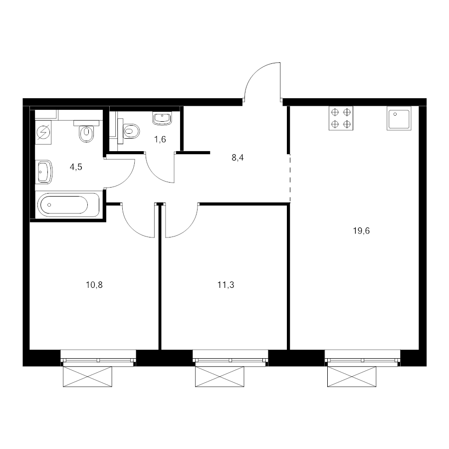 3 ккв (Евро)