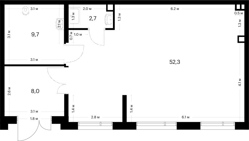 К. пом 72,7 м²