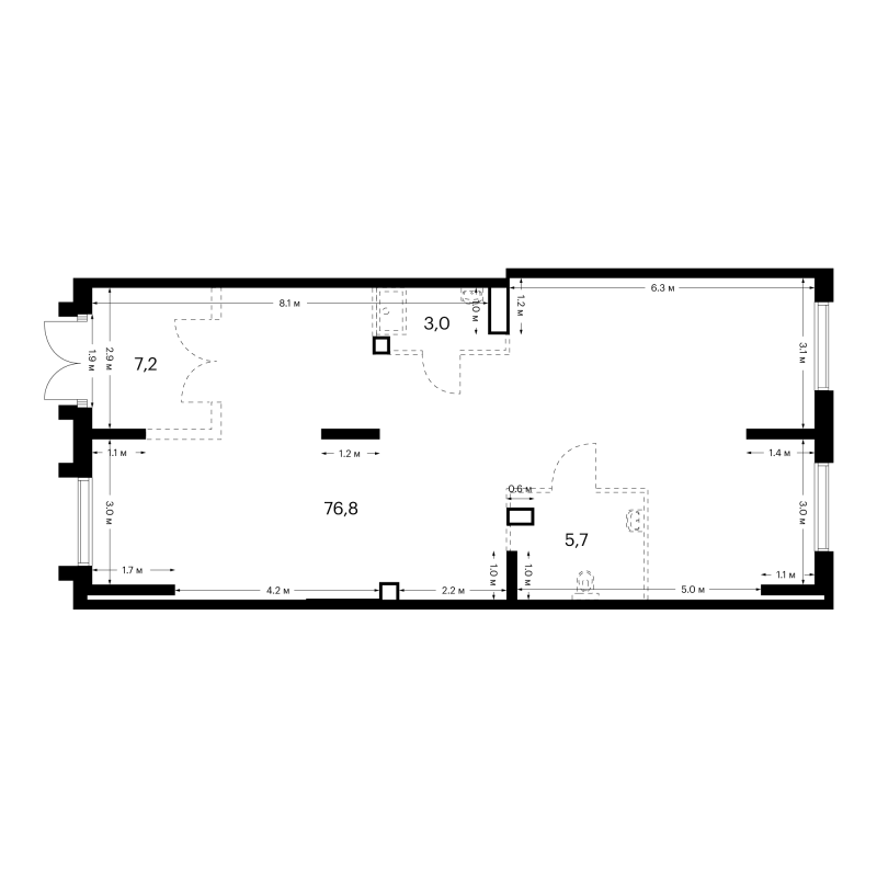 К. пом 92,7 м²