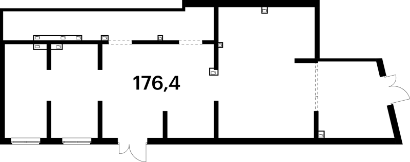 К. пом 173,9 м²
