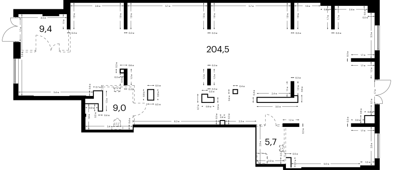 К. пом 228,6 м²