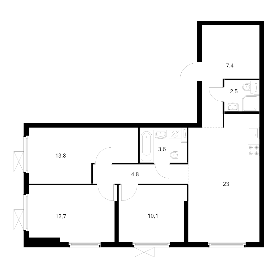 4 ккв (Евро)