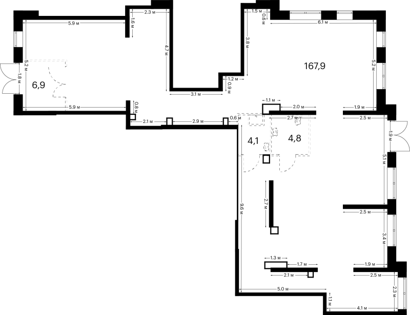 К. пом 183,7 м²