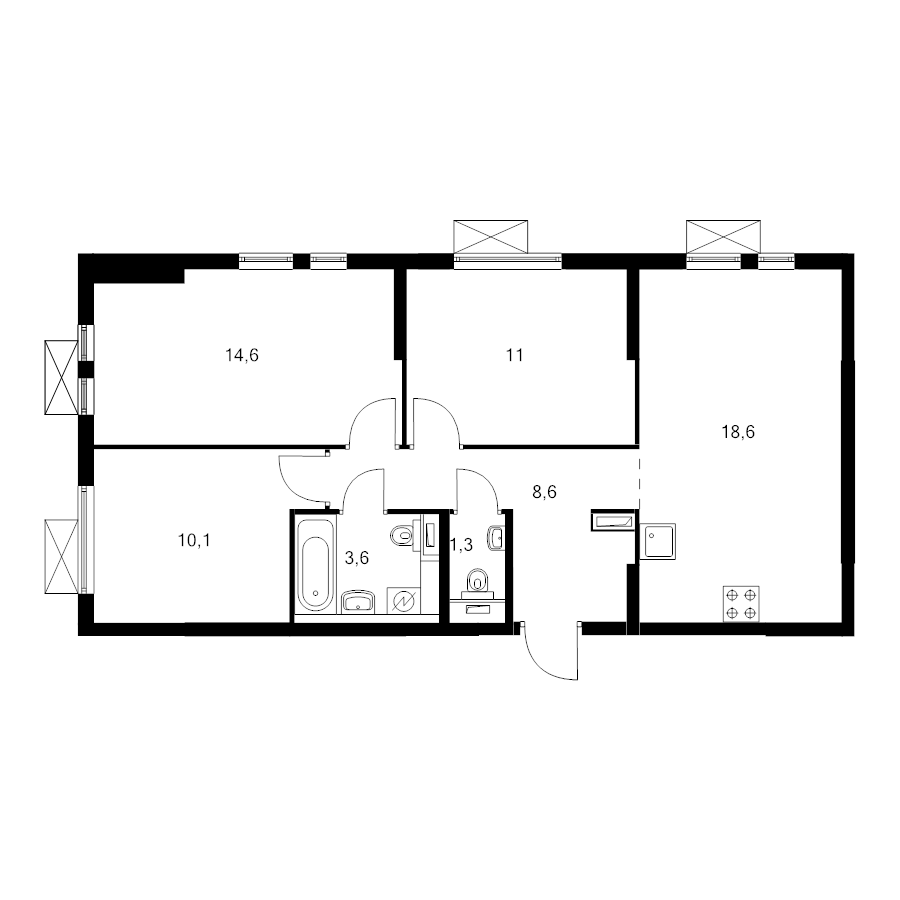 4 ккв (Евро)