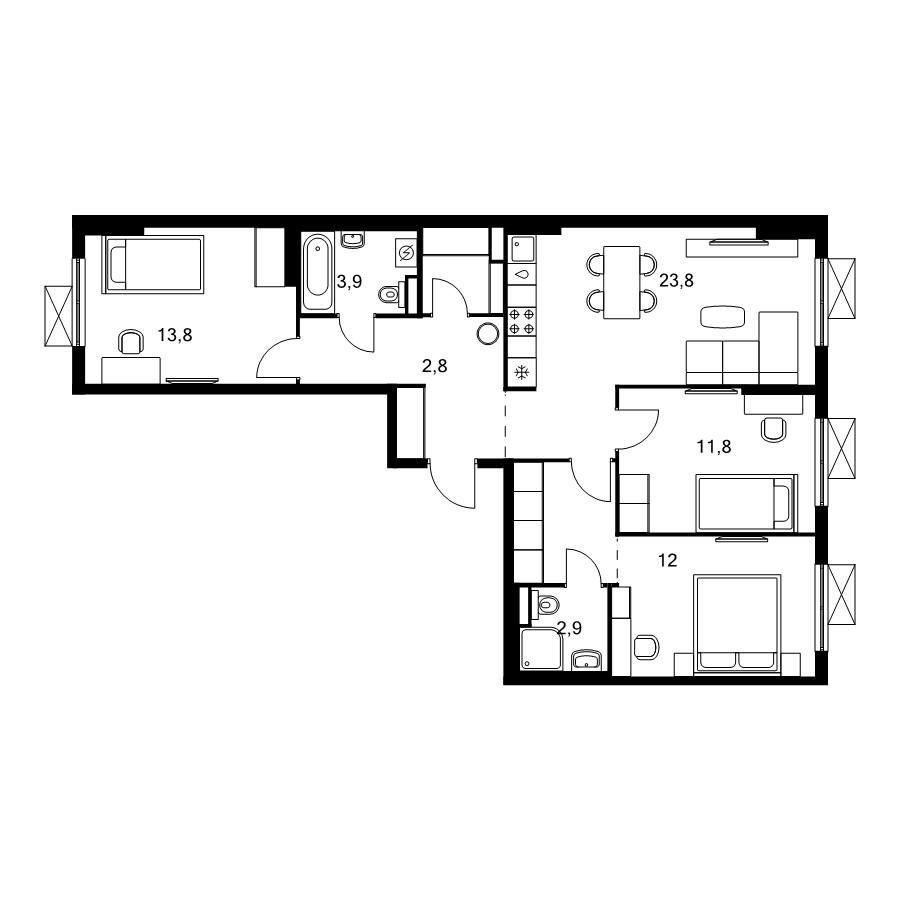 4 ккв (Евро)