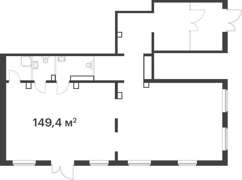К. пом 149,4 м²