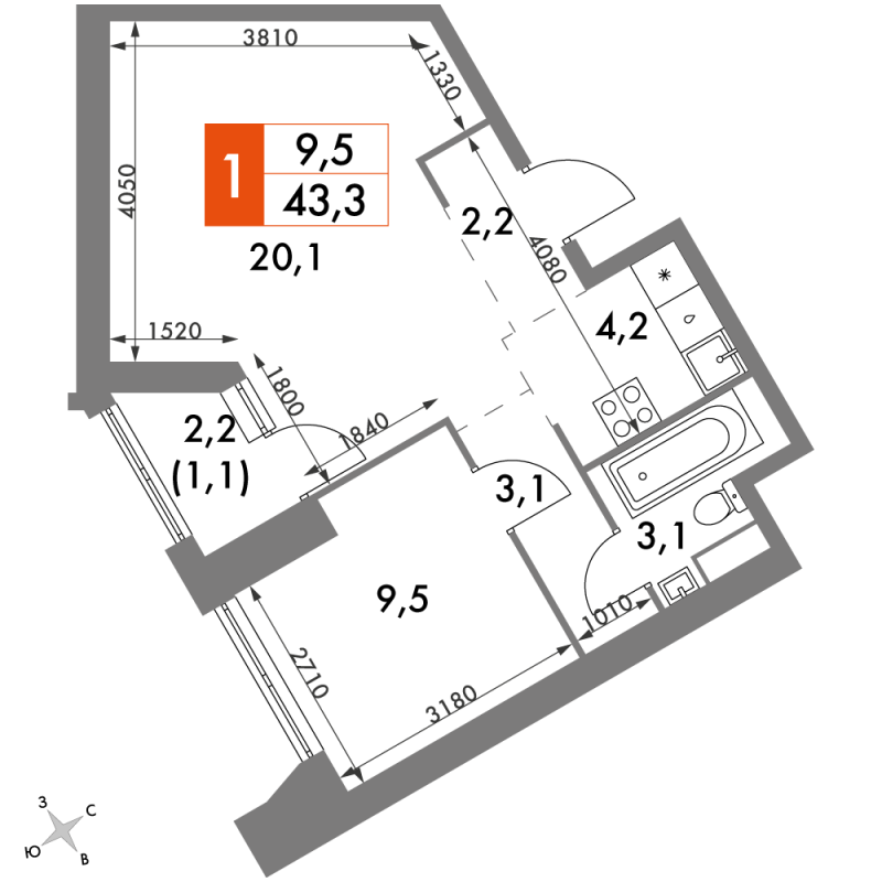 2 ккв (Евро)