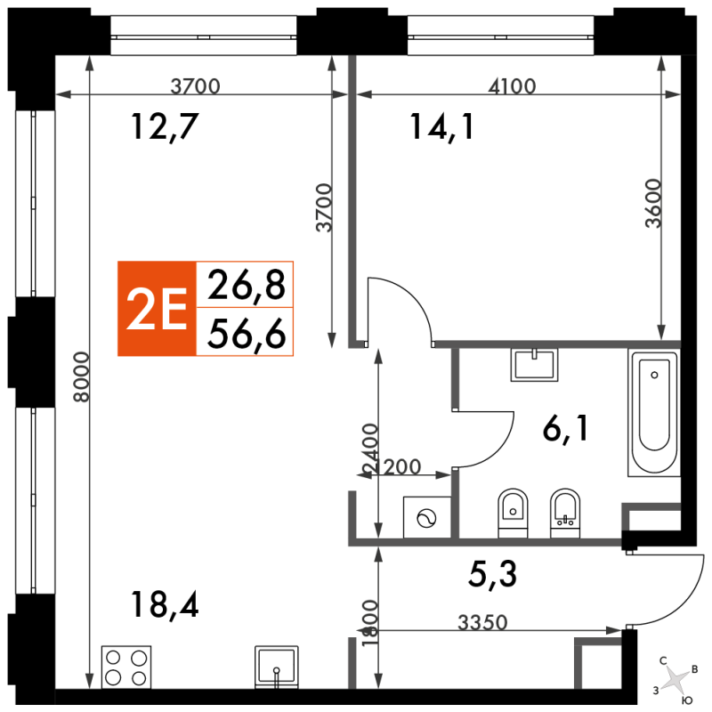 2 ккв (Евро)