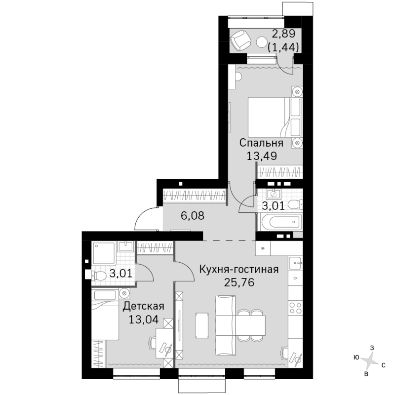 3 ккв (Евро)