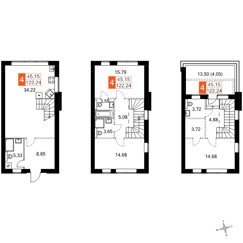 4 ккв (Евро)