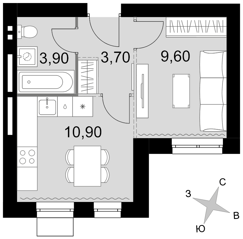 1 ккв