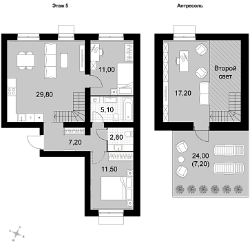 4 ккв (Евро) 91,8 м²