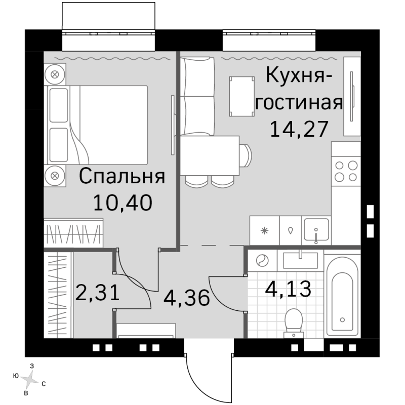1 ккв