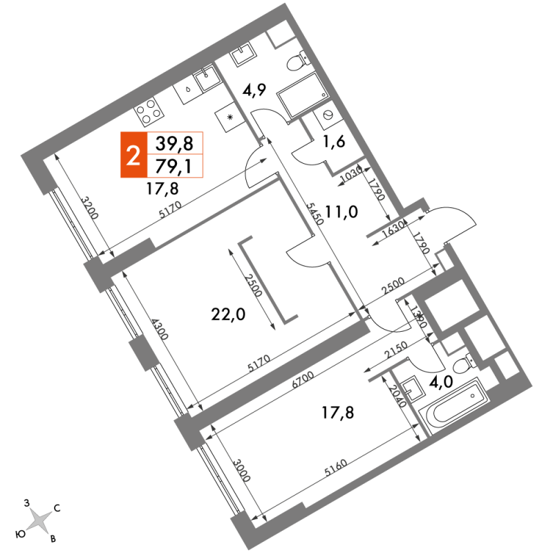 3 ккв (Евро)