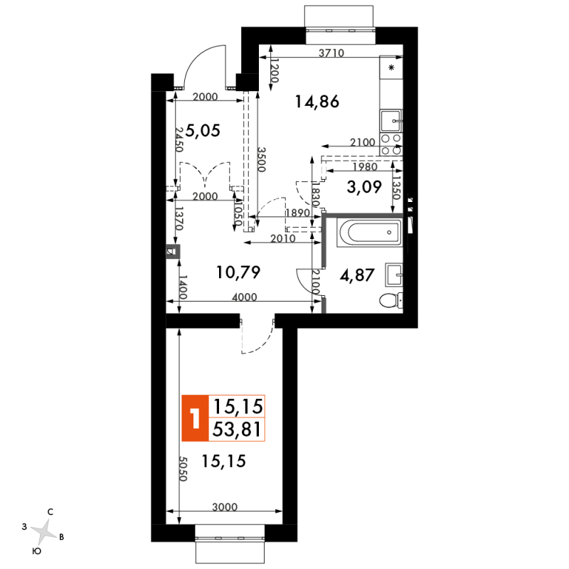 1 ккв