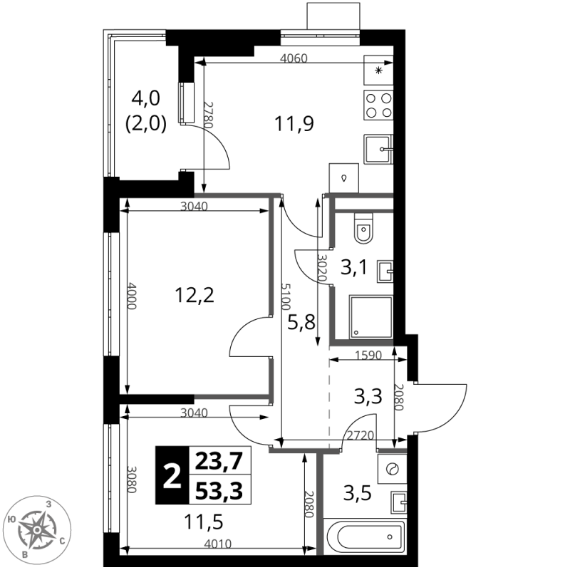 2 ккв