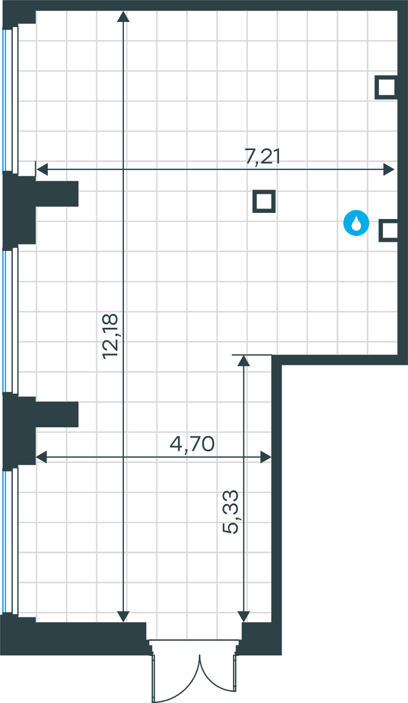 К. пом 76,3 м²