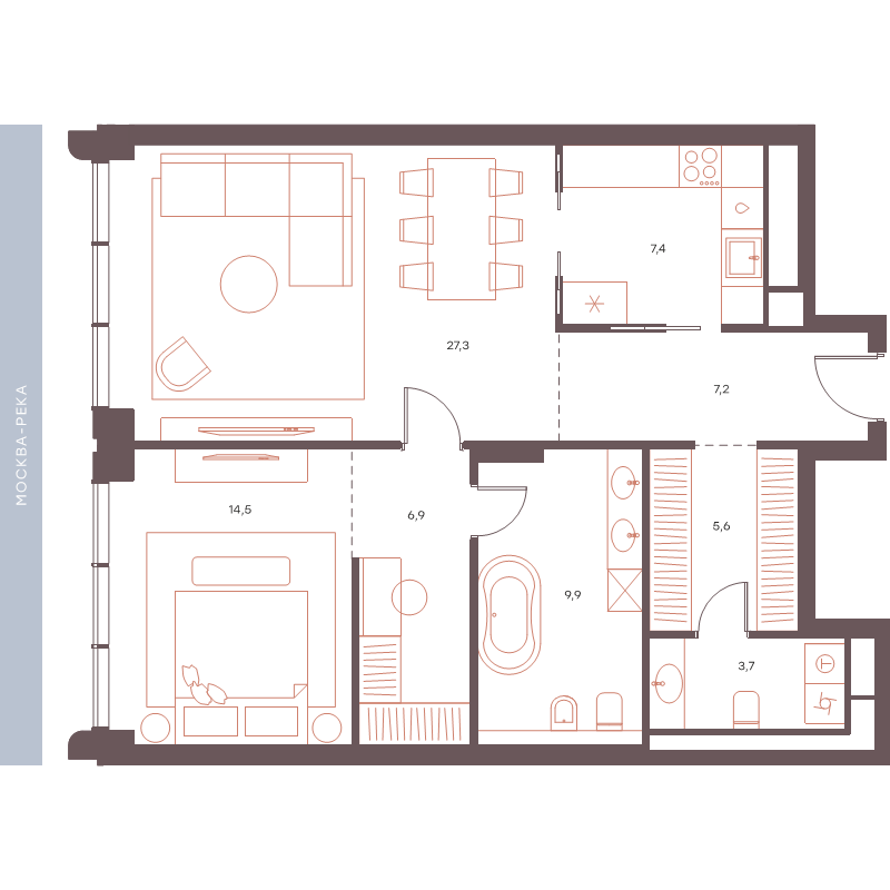 2 ккв 81,5 м²