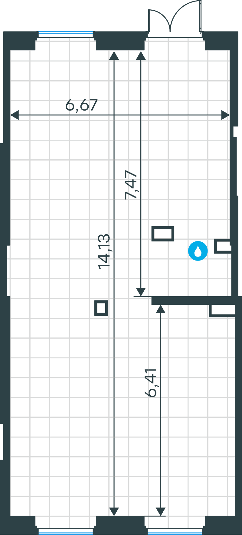 К. пом 95,6 м²