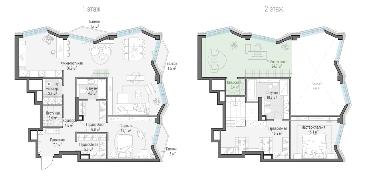 4 ккв (Евро) 150,3 м²