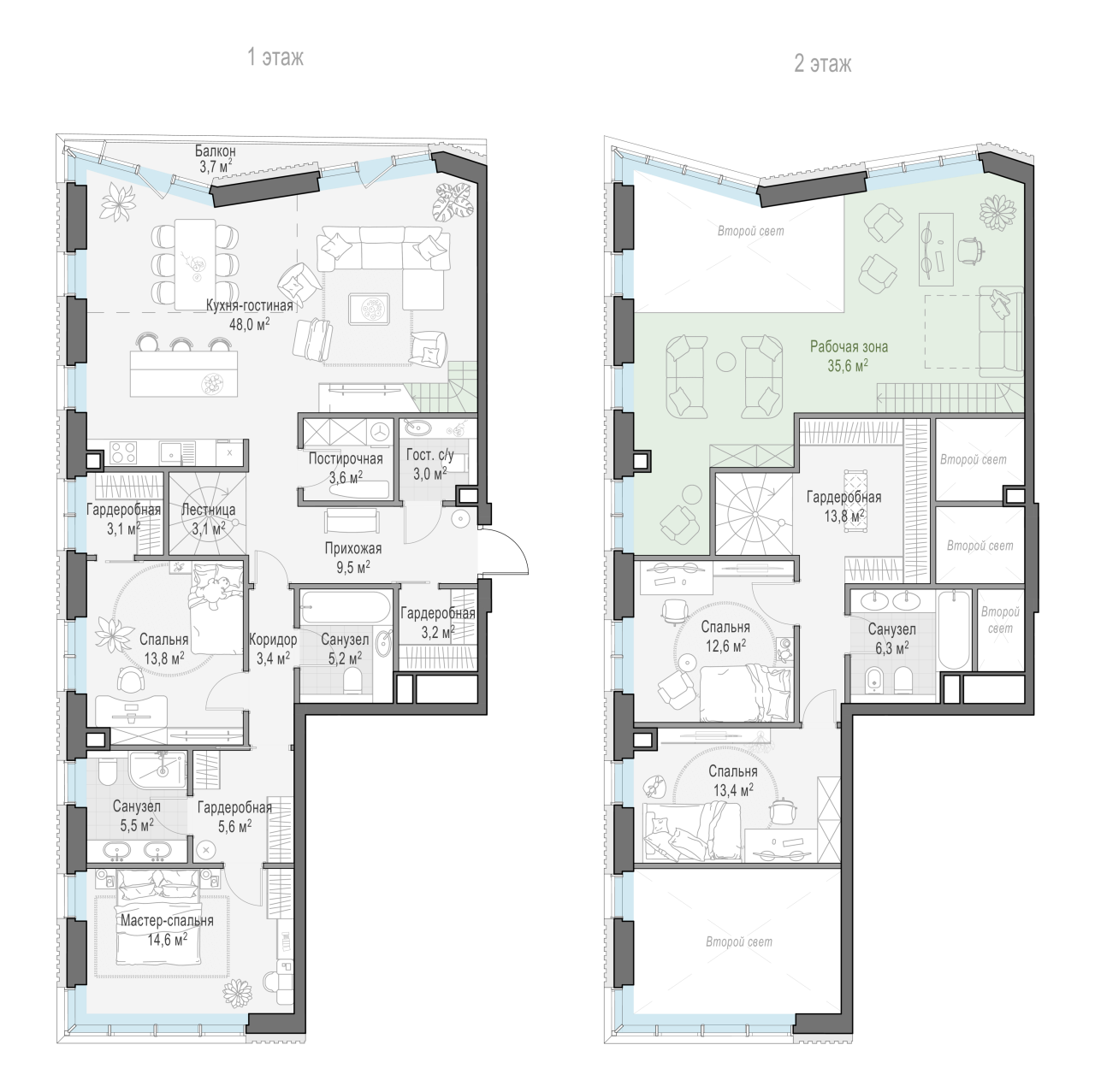 6 ккв (Евро) 171,3 м²