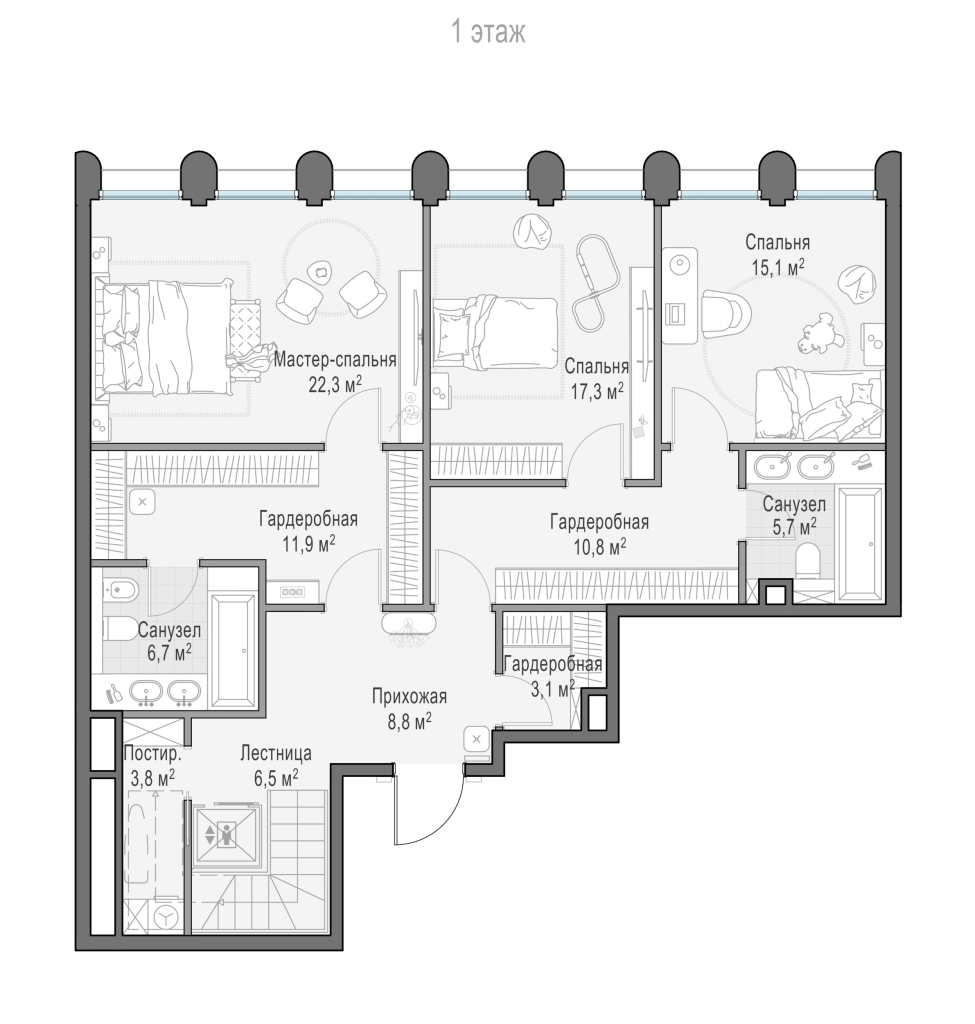 4 ккв 227,8 м²