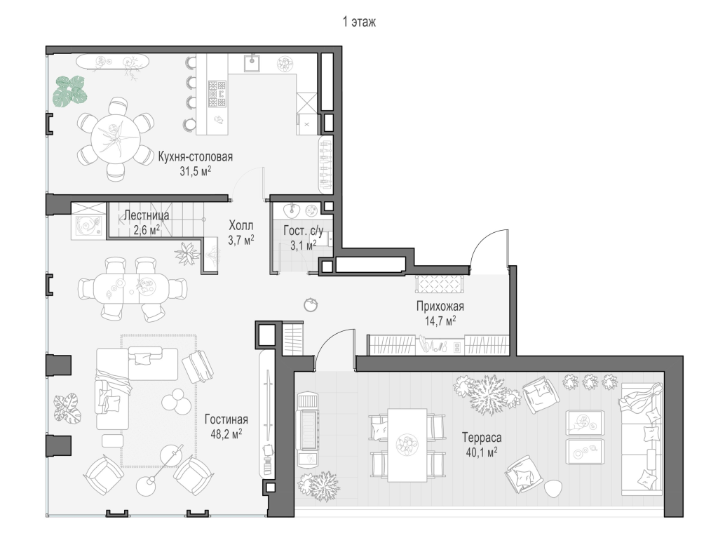 3 ккв (Евро) 215,9 м²