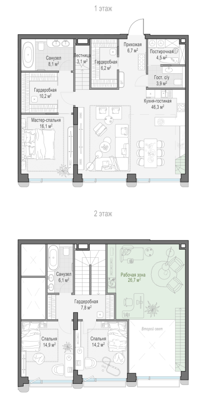 4 ккв (Евро) 153,7 м²