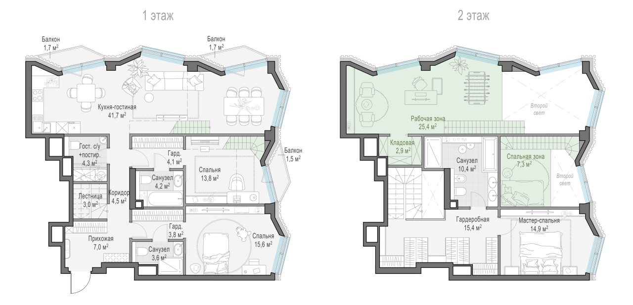 4 ккв (Евро) 145,8 м²