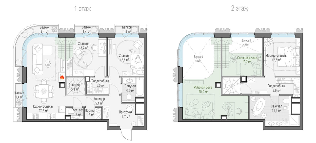 5 ккв (Евро) 112,9 м²