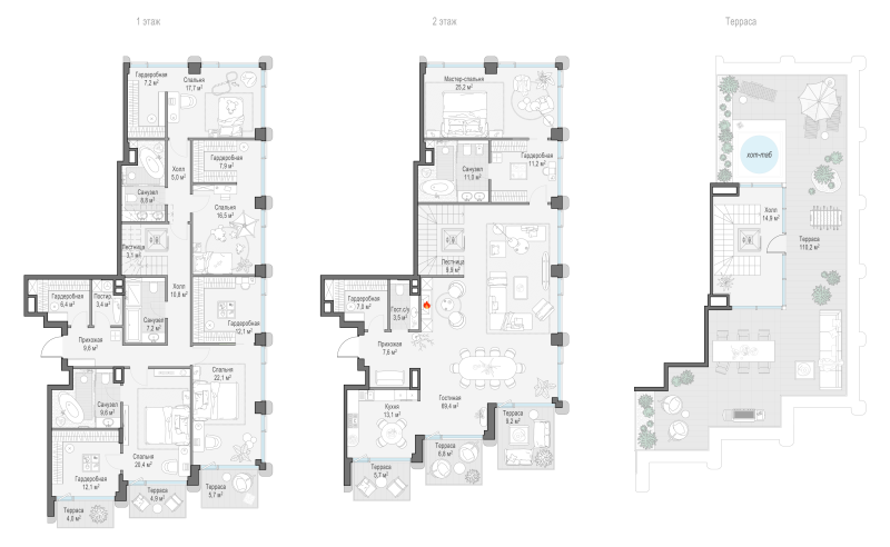 6 ккв (Евро) 358,2 м²