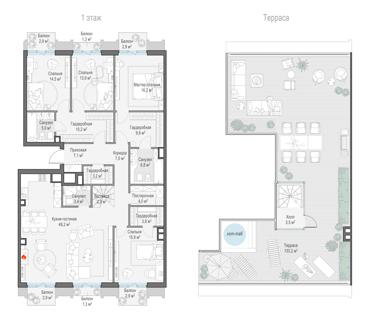 5 ккв (Евро) 180,5 м²