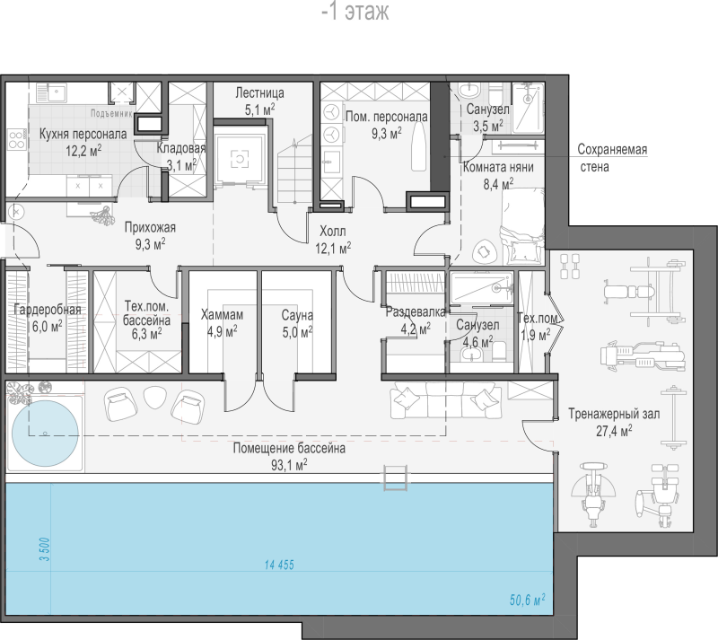 4 ккв (Евро) 457,3 м²