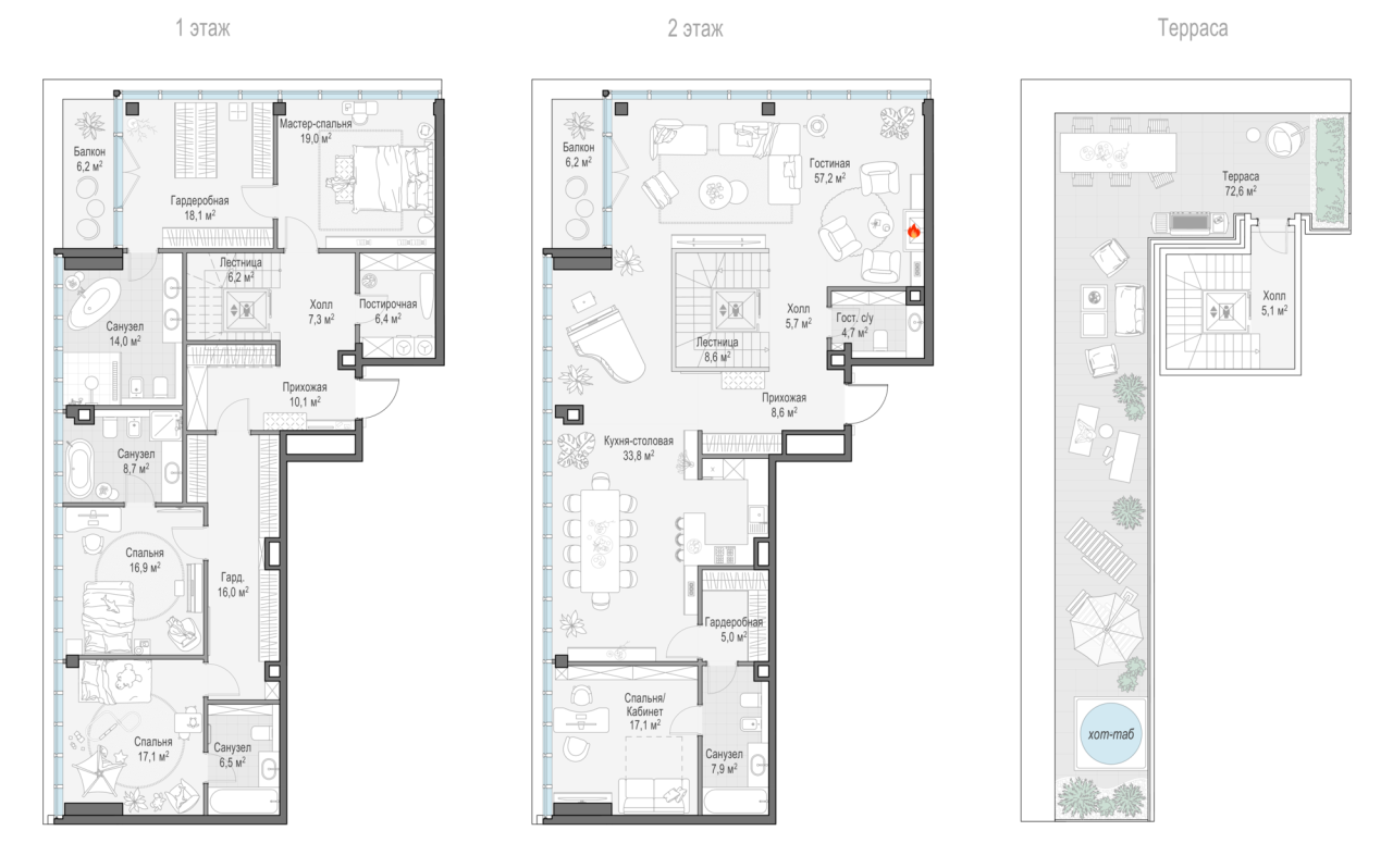 5 ккв (Евро) 296,4 м²