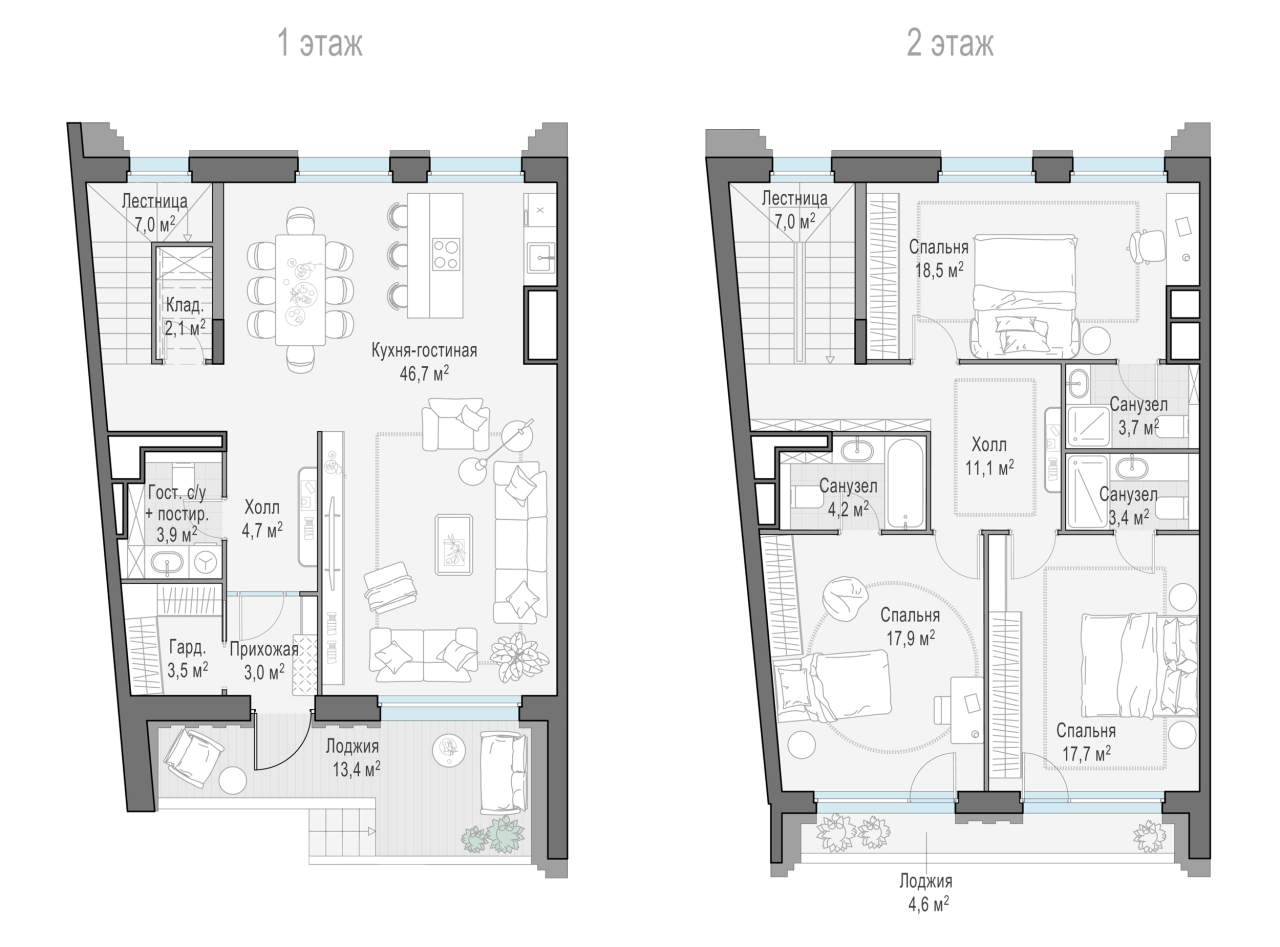 4 ккв 162,2 м²