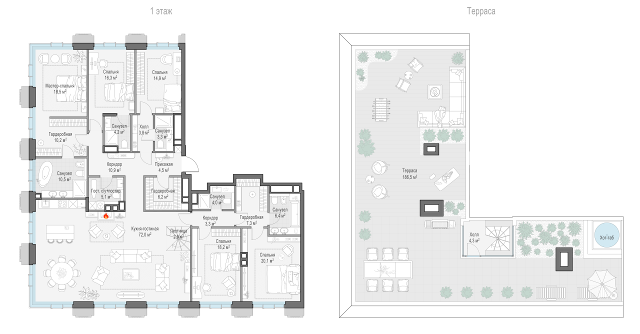 6 ккв (Евро) 243,1 м²
