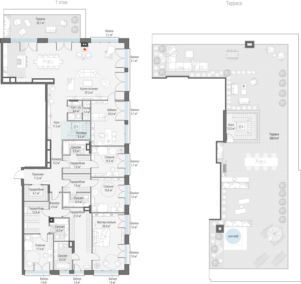 6 ккв (Евро) 348,5 м²