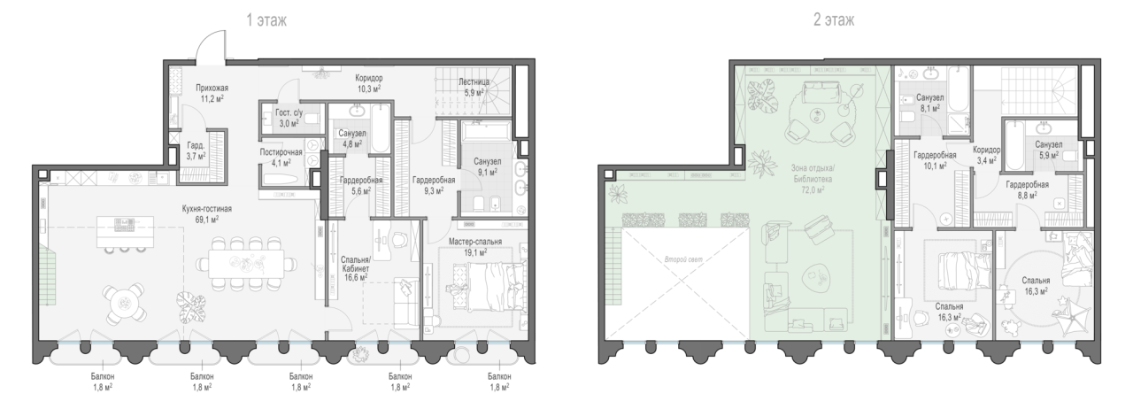 6 ккв (Евро) 245,6 м²