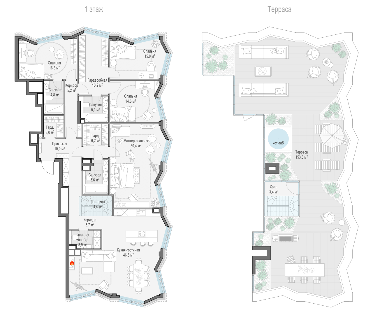 5 ккв (Евро) 190,3 м²