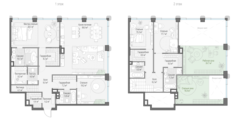 5 ккв (Евро) 243,5 м²