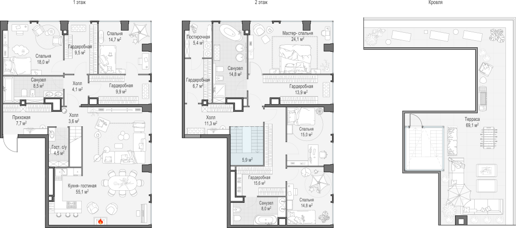 6 ккв (Евро) 272,7 м²