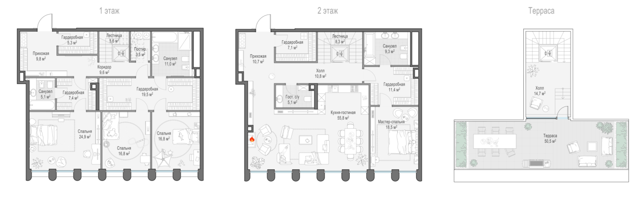 5 ккв (Евро) 270,3 м²