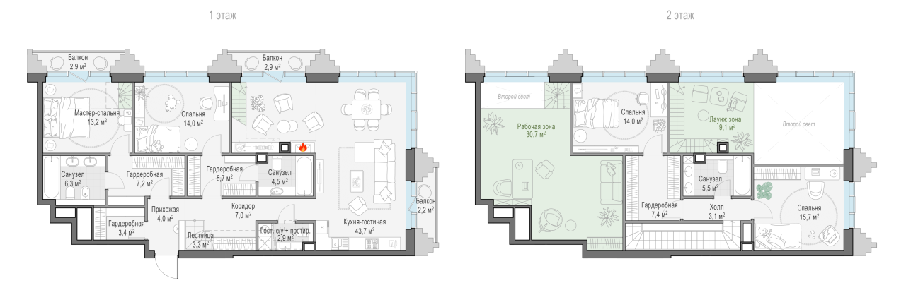 6 ккв (Евро) 163,6 м²