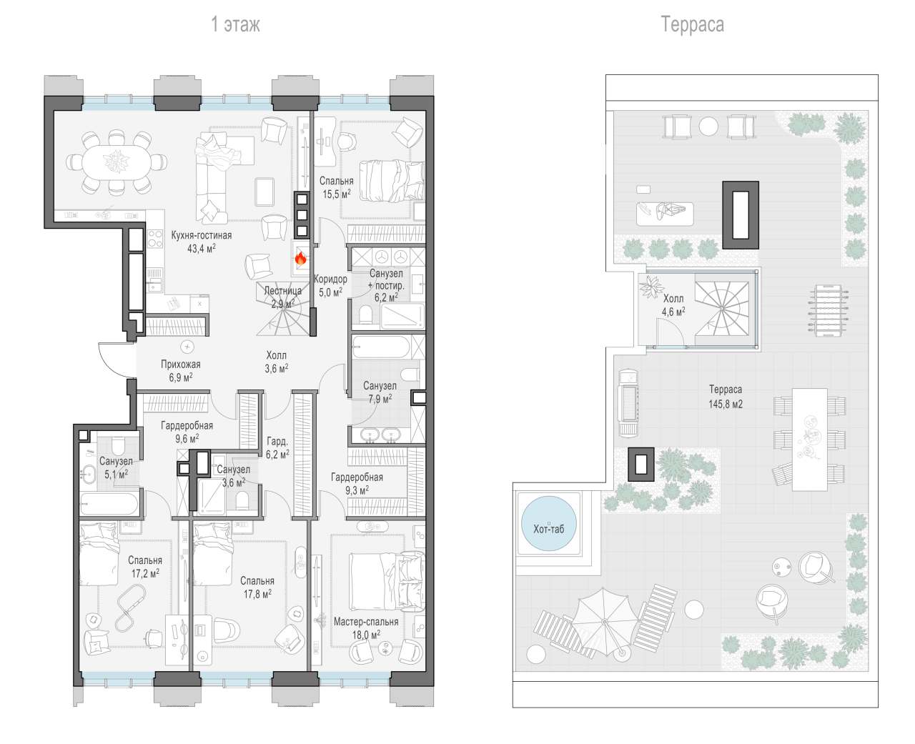 5 ккв (Евро) 178,1 м²